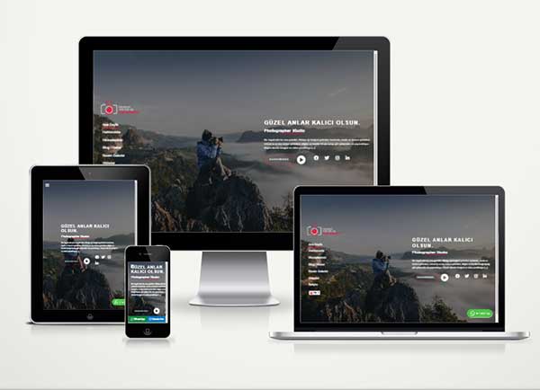 Studyo Web Sitesi Paketi Photography