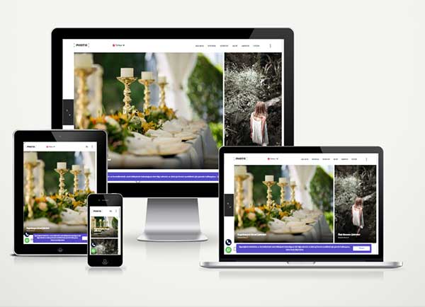 Stüdyo Web Sitesi Paketi Wedding